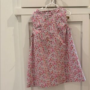 Little English Pink Floral Kids Dress